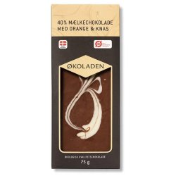 KOLADEN - Organic Milk Chocolate - Orange &amp; Crunchy
