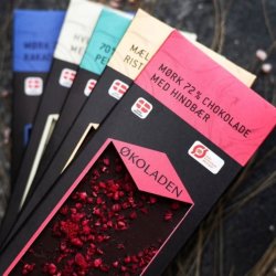 KOLADEN - Organic Dark 72% Chocolate - Raspberry
