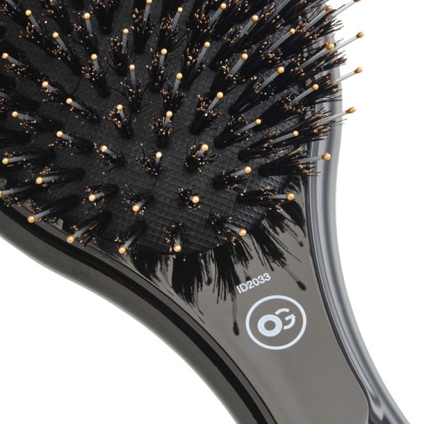 Olivia Garden - Oval Supreme Ceramic + ion Large - Black