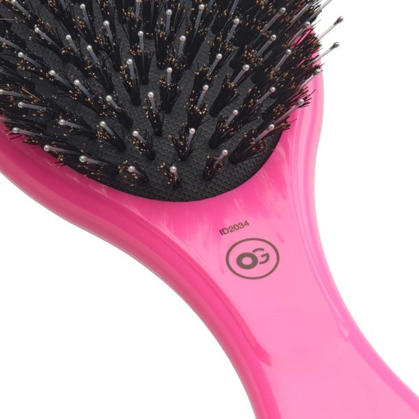 Olivia Garden - Oval Supreme Ceramic + ion Large - Pink
