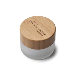 ORGANIC BEAUTY SUPPLY - DIY tovig kosmetikaburk med bambulock 20ml. 