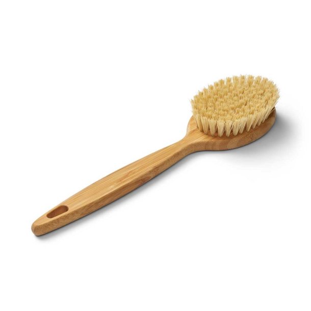 ORGANIC Beauty Supply - Bambus &amp; Sisal Vd- og trbrste med skaft