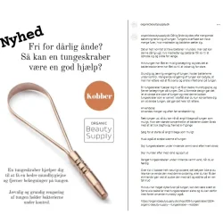 ORGANIC Beauty Supply - Tungeskraber - Kobber