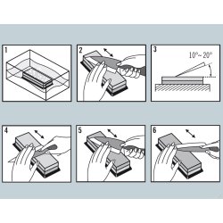 Orsasandsten - SandstoneIron for knife