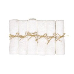 Pandoo - Bamboe washandjes - 6 stuks