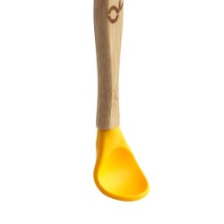 Pandoo - 5-pack Kids spoons - Bamboo &amp; Silicone