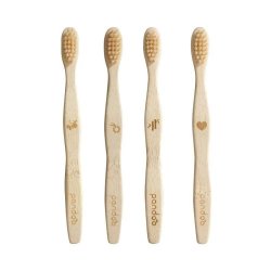 Pandoo - Kids Toothbrushes - 4-pack