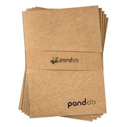 Pandoo - Bamboo Notebooks A4 - 5-pack