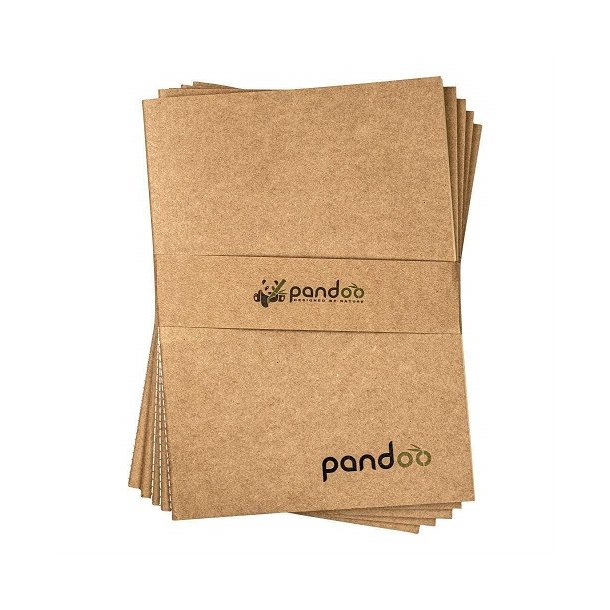 Pandoo - Bambus Notesbger A4 - 5 stk.