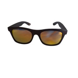 pandoo - Polaroid bambu solglas�gon - orange