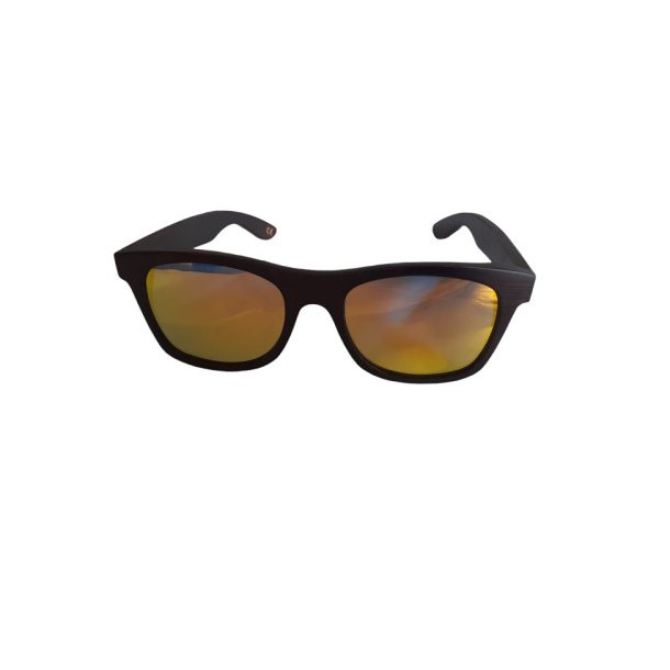 pandoo - Polaroid bambu solglas�gon - orange