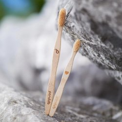 Pandoo - Bamboo Toothbrushes - 4-pack