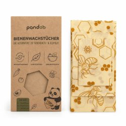 Pandoo - Bivax Wraps i 3 storlekar