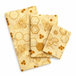 Pandoo - Bivax Wraps i 3 storlekar