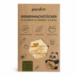 Pandoo - Bivax Wraps i 3 storlekar