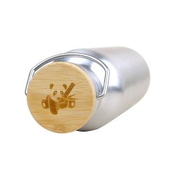 Pandoo - Stainless Steel Drinking Bottle with Insulation - 1000ml