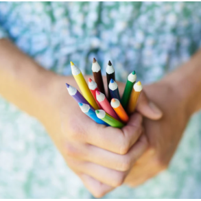 Pandoo - Frgade tervunna pennor av tidningspapper, 12st