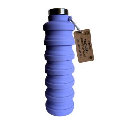 Pandoo - foldebar silikone drikkeflaske - lilla