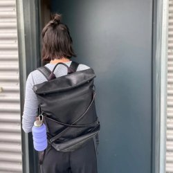 Pandoo - foldebar silikone drikkeflaske - lilla