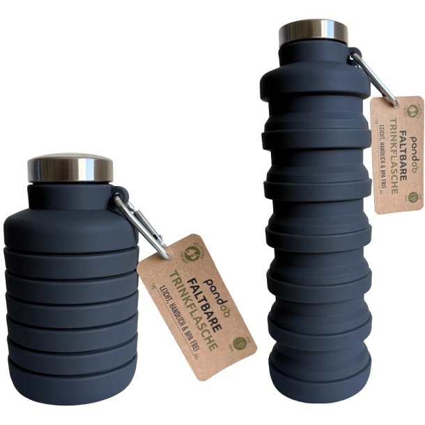 Pandoo - foldebar silikone drikkeflaske - gr