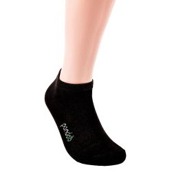 Pandoo - Black Low Cut Bamboo Socks - Size 39-42