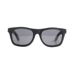 pandoo - Dark bamboo Polaroid sunglasses - black 
