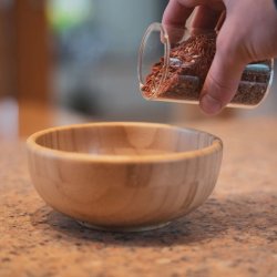 Pandoo - Storage Glass with Bamboo Lid 160 ml