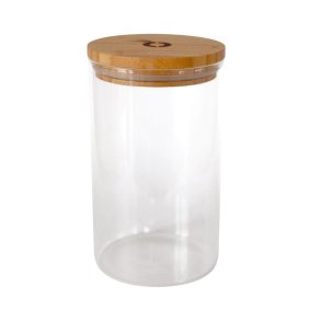 Pandoo - Storage Glass with Bamboo Lid 1000 ml