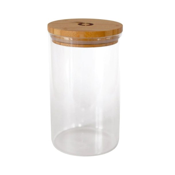 Pandoo - Opbevarings Glas med Bambuslg 1000 ml
