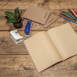 Pandoo - Bamboo Notebooks A4 - 5-pack