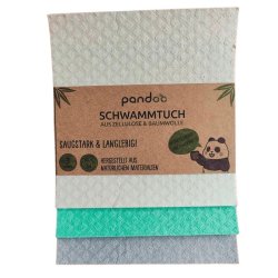 Pandoo - Plastic-free dishcloths - 3-pack