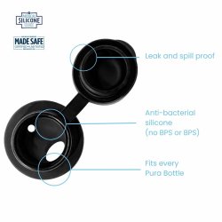 Pura - Big Mouth Silikone lg Black - SPORT Top