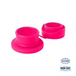 Pura - Therma Sportsflaske Big Mouth Pink Swirl 475ml 