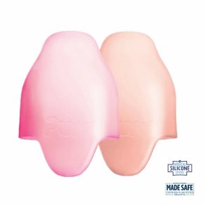 Pura Kiki - Baby Sutteflaske Silikone Cover - pink & peach