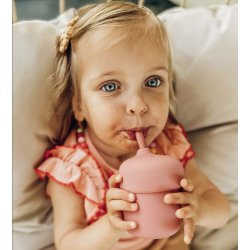 Pura - my-my Straw Cup - Rosa