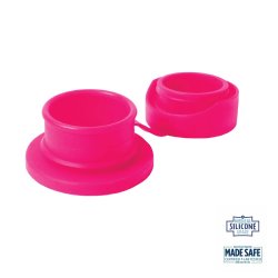 Pura - Big Mouth SPORTSflaske Pink Swirl 550ml 