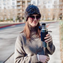 Pura - Therma Sportsflaske Big Mouth Black 650ml 