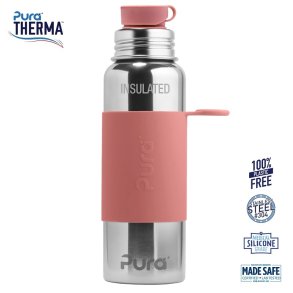 Pura - Therma Sportsflaske Big Mouth Rosa 650ml 