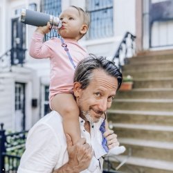 Pura - Therma Kiki Sipper Baby Sutteflaske 6+ mdr. Grey 260ml - Fast flow