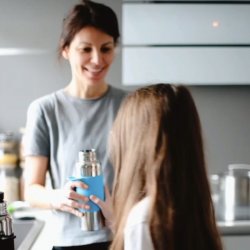 Pura - Big Mouth SPORTSflaske aqua 850ml 