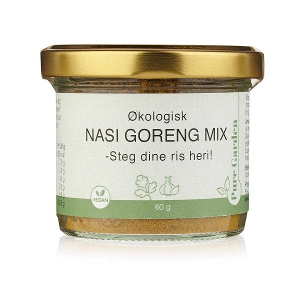 Pure Garden - kologisk &amp; Vegansk Nasi Goreng Mix 