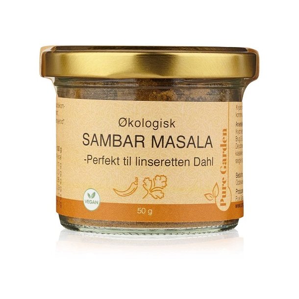 Pure Garden - kologisk &amp; Vegansk Sambar Masala 