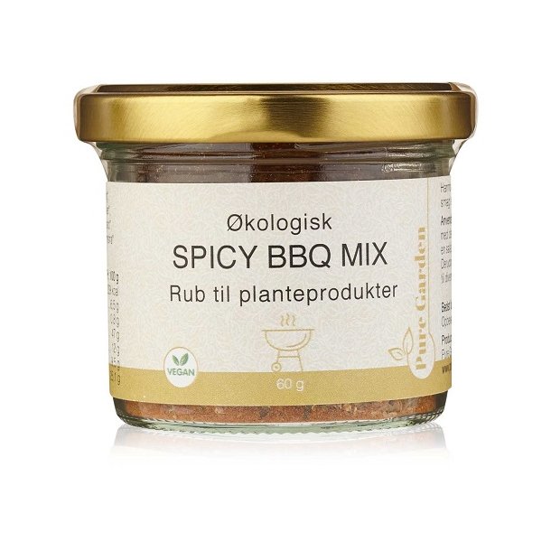 Pure Garden - kologisk &amp; Vegansk Spicy BBQ Mix