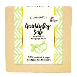 puremetics - 2 in 1 Ansigtssbe med ble og Mynte Duft