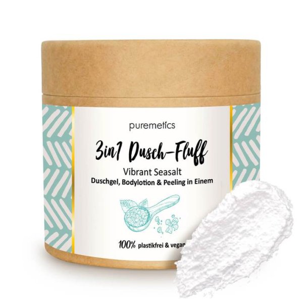 puremetics - 3in1 Dusch-Fluff - Seasalt