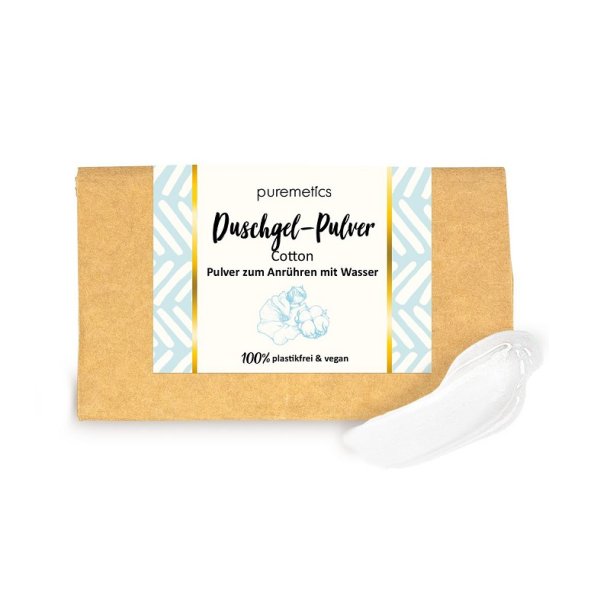 puremetics - DIY Duschgel Pulver - Cotton