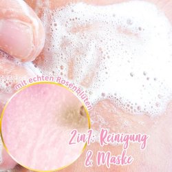 puremetics - 2 in 1 Ansigtssbe med Vild Rose