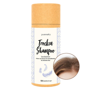 puremetics - Torrschampo fr mrkblont & brunt hr- doftfri