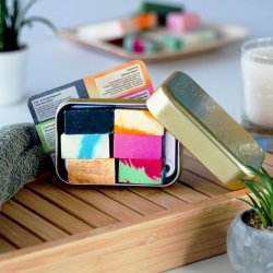 puremetics - Mini sber i guld aluminiumsdse