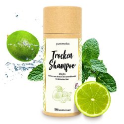 puremetics - Trshampoo til Brunt &amp; Mrkeblondt Hr med duft af Mojito
